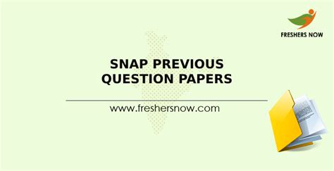 snap question a poser|SNAP Previous Year Papers, SNAP PYQs PDFs